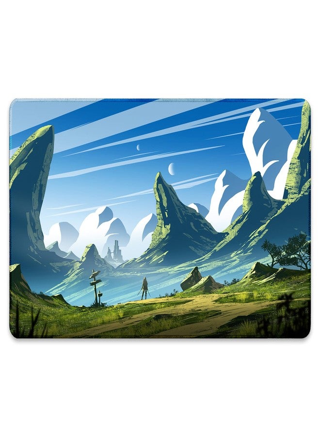 Paramint Fresh Plain (Stitched) - MTG Playmat - Compatible with Magic The Gathering Playmat - Play MTG, YuGiOh, TCG - Original Play Mat Art Designs & Accessories - Image 2